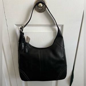 Black Leather Coach Purse